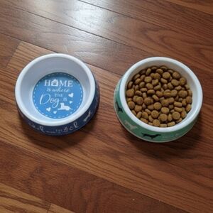 Kennel Club Printed Melamine Dog Bowls,